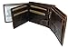 Herren Leder Geldbörse Portemonnaie Geldbeutel Wild Things Only (Braun) - 7