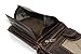 Herren Leder Geldbörse Portemonnaie Geldbeutel Wild Things Only (Braun) - 4